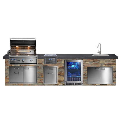 Lynx Professional 8 Foot Luxury Outdoor Grill Island // BetterPatio.com