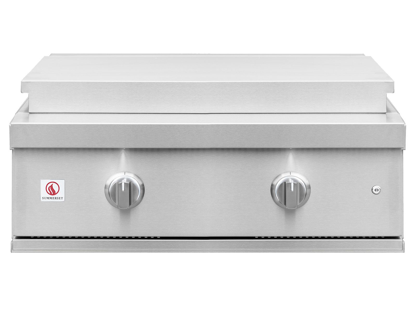 Summerset Pro Series 30-Inch Built-In Stainless Steel Gas Griddle – Dual 18,000 BTU U-Tube Burners