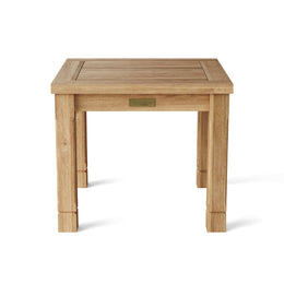 SouthBay Square Side Table – Teak Outdoor Accent Table