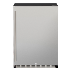 TrueFlame 24-Inch 5.3 C Deluxe Outdoor Rated Fridge, TF-RFR-24D
