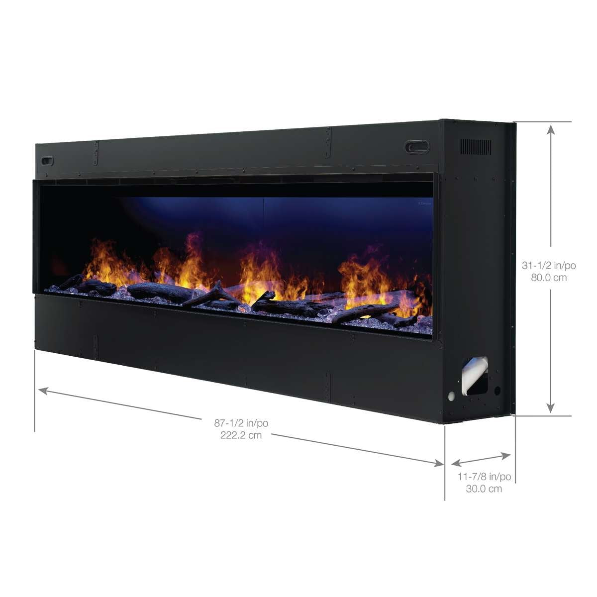 Optimyst 86" - Dimensions