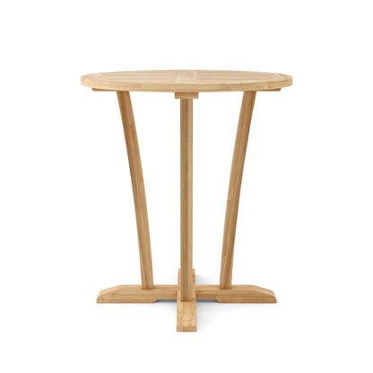 Wooden table with a white background