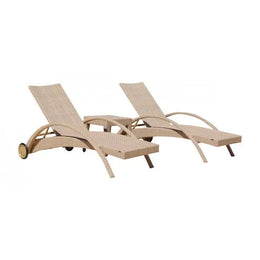 Panama Jack Austin 3-Piece Chaise Lounge Set with Cushions PJO-3801-HON-3CL-CUSH