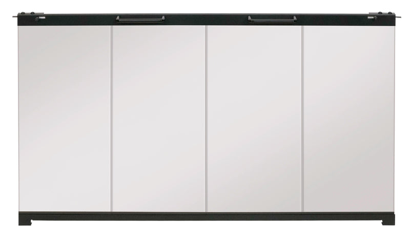 Dimplex BFDOOR33BLKSM bi-fold look glass door for BF33DXP firebox