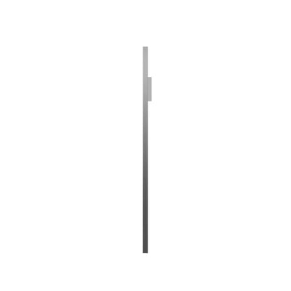 Black vertical line on a white background
