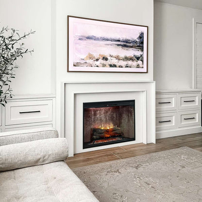 Revillusion Weathered Concrete in living room setting