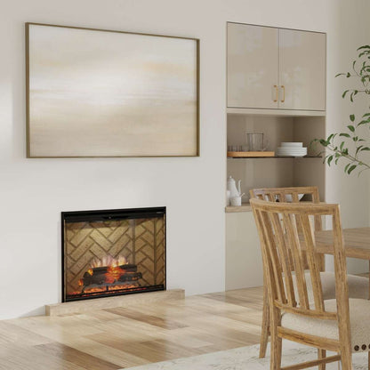 Revillusion Herringbone in dining room setting