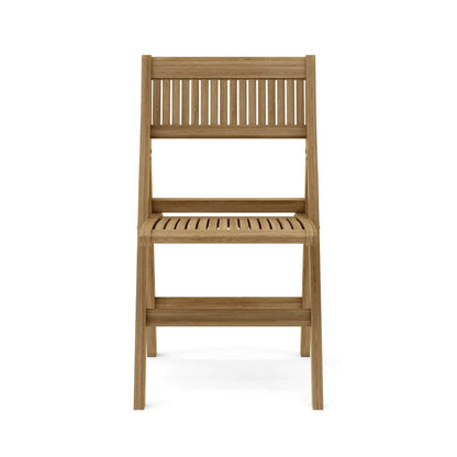 Anderson Teak Rialto Rocking & Swivel Dining Armchair - swivel teak chair view 2