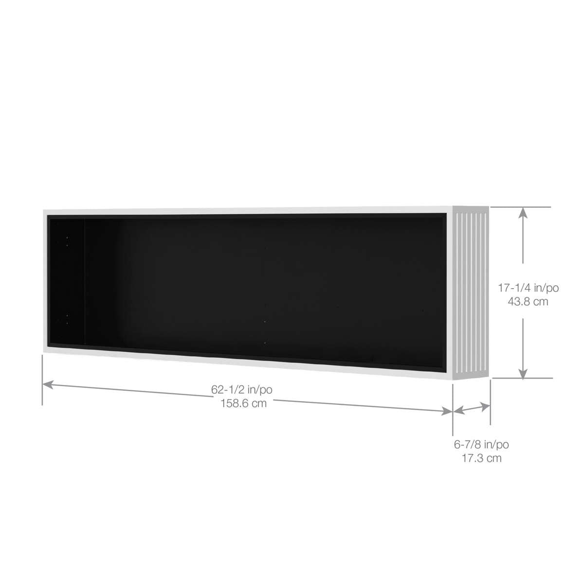 60" Storm Box Surround - White