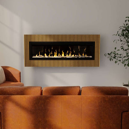 60" Storm Panel Surround - Light Oak