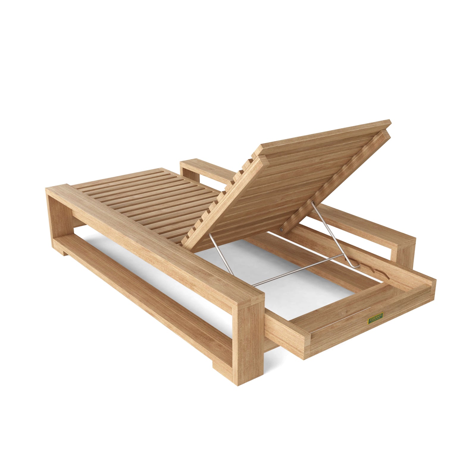 Capistrano Teak Sun Lounger | BetterPatio // BetterPatio.com