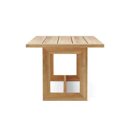 Smyrna Teak Dining Table – Outdoor & Indoor | BetterPatio // BetterPatio.com