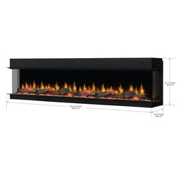Ignite Ultra 100" Linear Electric Fireplace