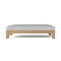 Riviera Luxe 60" Teak Daybed with Sunbrella Cushions
