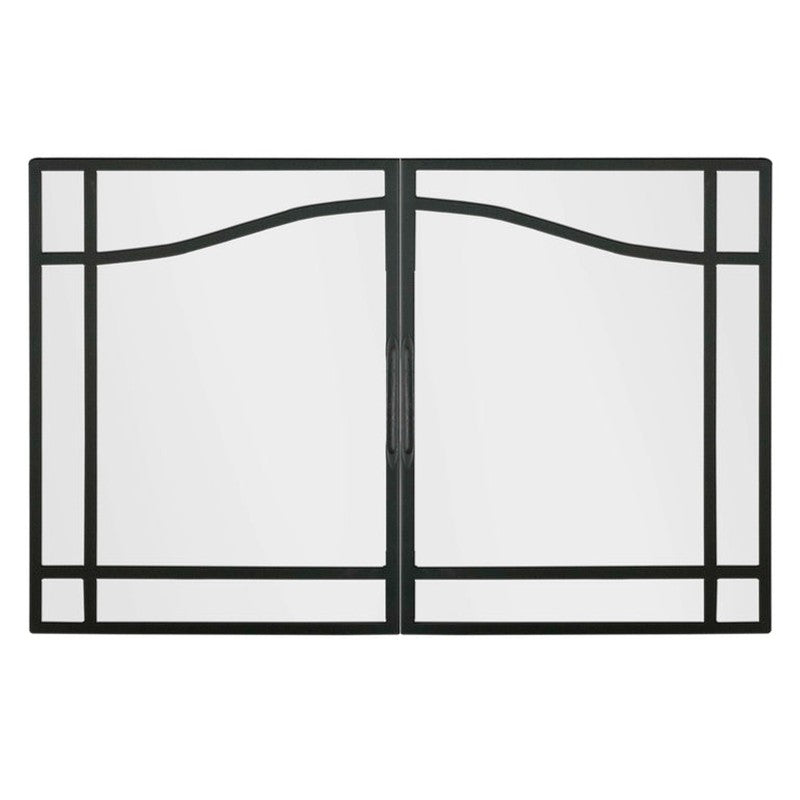 Dimplex BFSDOOR39BLK 39 inch swing glass door for BF39 firebox