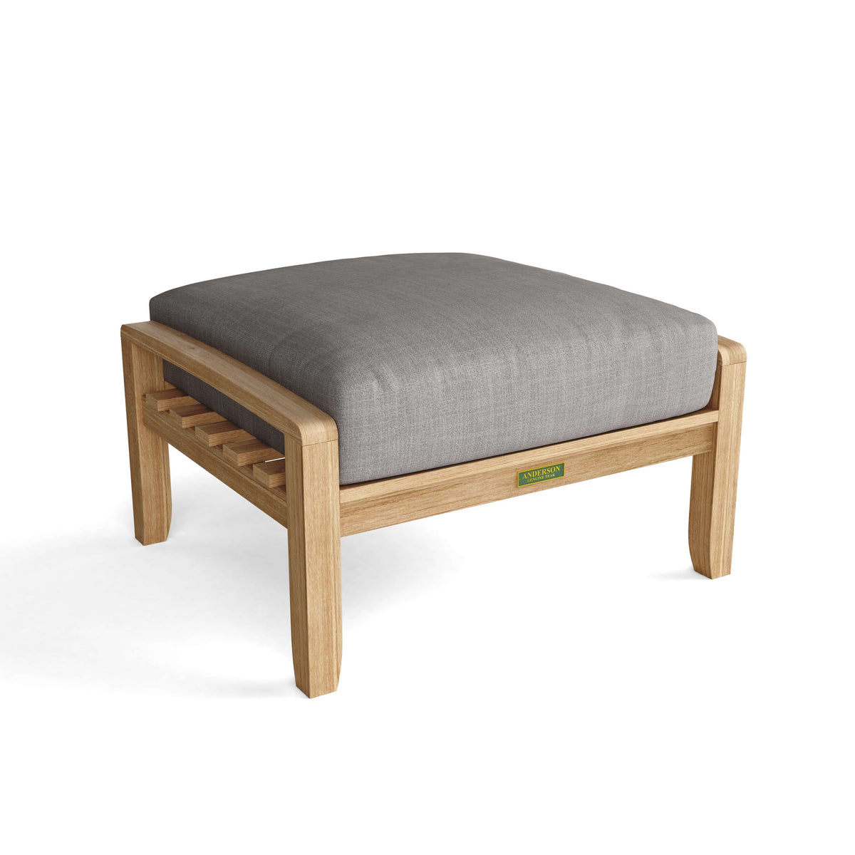 Anderson Teak Natsepa 9-Piece Modular Deep Seating Set B - teak sofa collection angle view