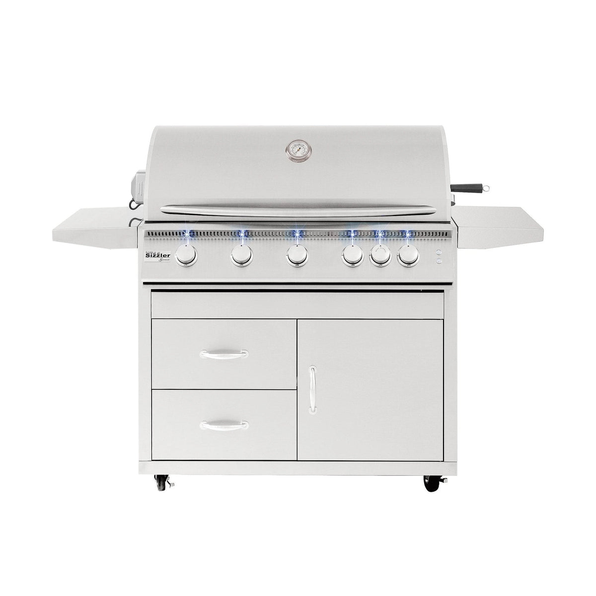 Summerset Sizzler Pro 40 Inch Freestanding Grill CART-SIZ40-DC - BetterPatio.com