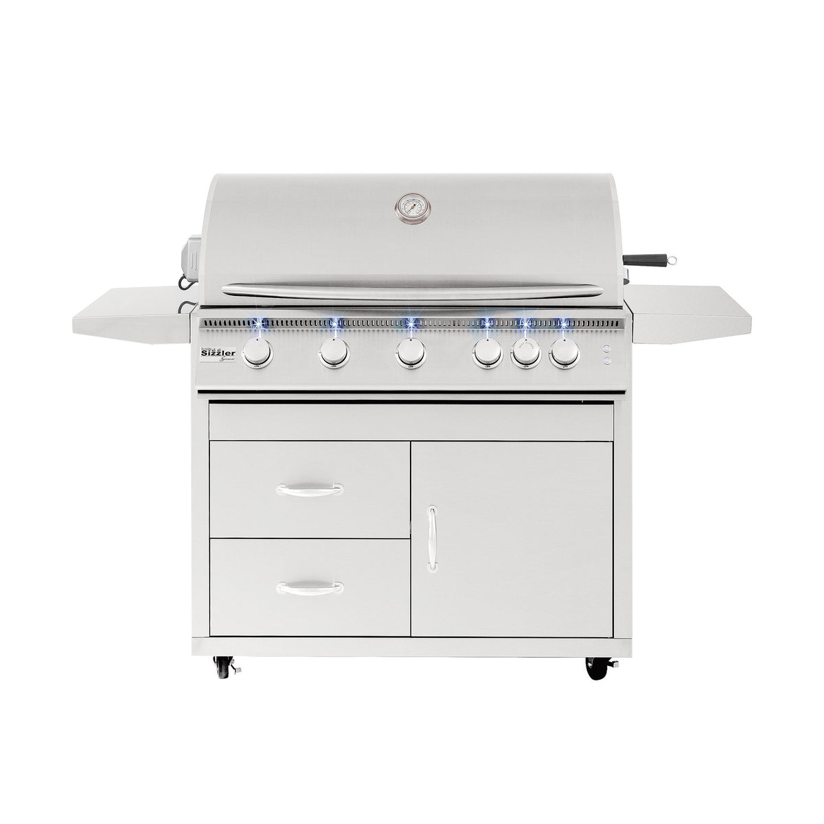 Summerset Sizzler Pro 40 Inch Freestanding Grill CART-SIZ40-DC - BetterPatio.com