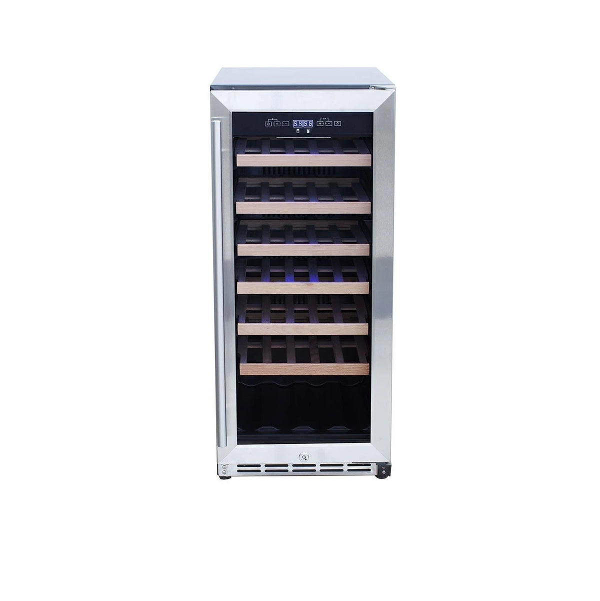Summerset 15 Inch 3.2C Outdoor Rated Single Zone Wine Cooler SSRFR-15W - BetterPatio.com
