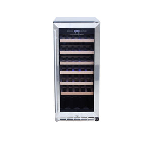 Summerset 15 Inch 3.2C Outdoor Rated Single Zone Wine Cooler SSRFR-15W - BetterPatio.com