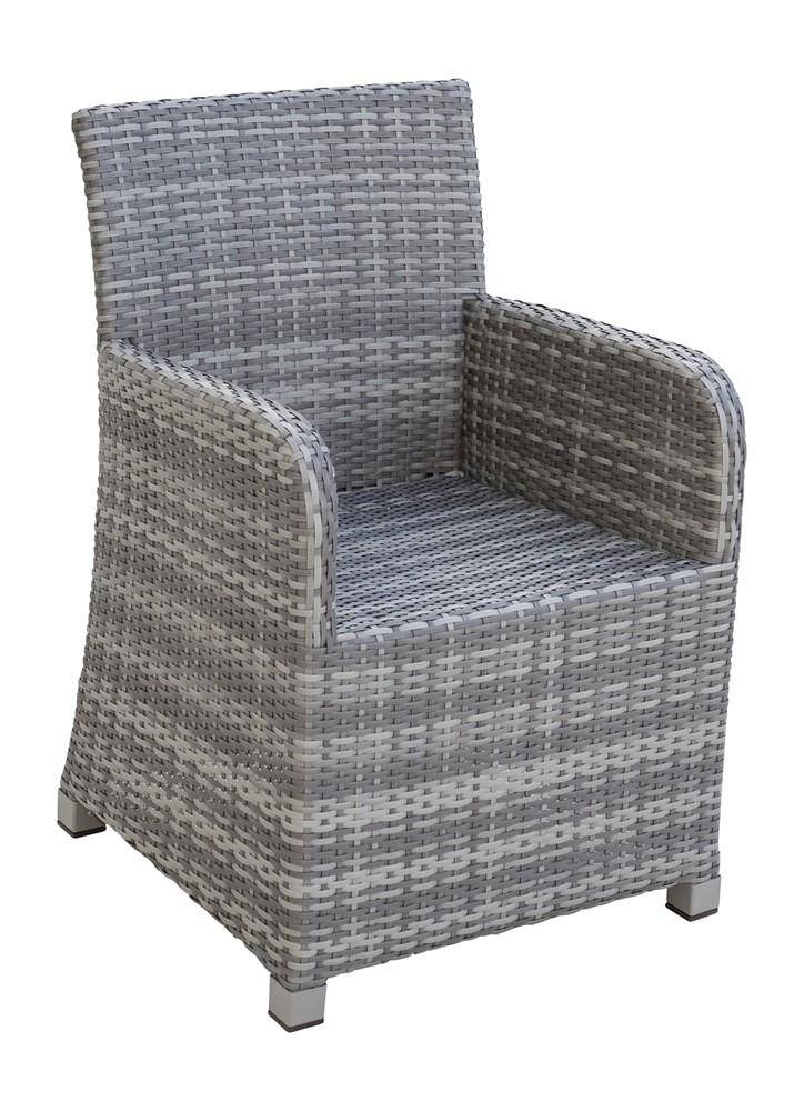 Panama Jack Bridgehampton Woven Armchair PJO-1701-GRY-AC - BetterPatio.com