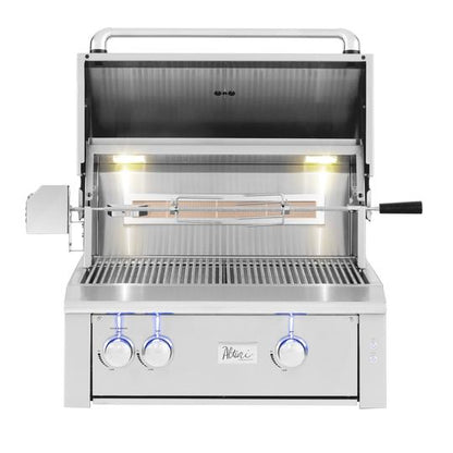 Summerset Alturi 30 inch Built-in Liquid Propane Grill with Stainless Steel 304 Stainless Steel Main Burners & Rotisserie Back Burner ALT30-LP - BetterPatio.com