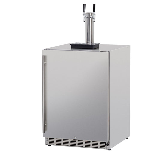 Summerset 15x15 inch Stainless Steel Drop In Sink and Hot and Cold Faucet SSNK-15D - BetterPatio.com