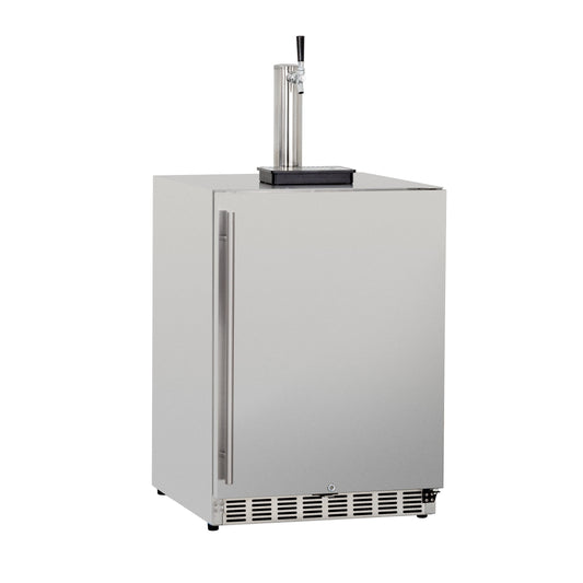 Summerset 15x15 inch Stainless Steel Drop In Sink and Hot and Cold Faucet SSNK-15D - BetterPatio.com