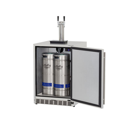 Summerset 15x15 inch Stainless Steel Drop In Sink and Hot and Cold Faucet SSNK-15D - BetterPatio.com