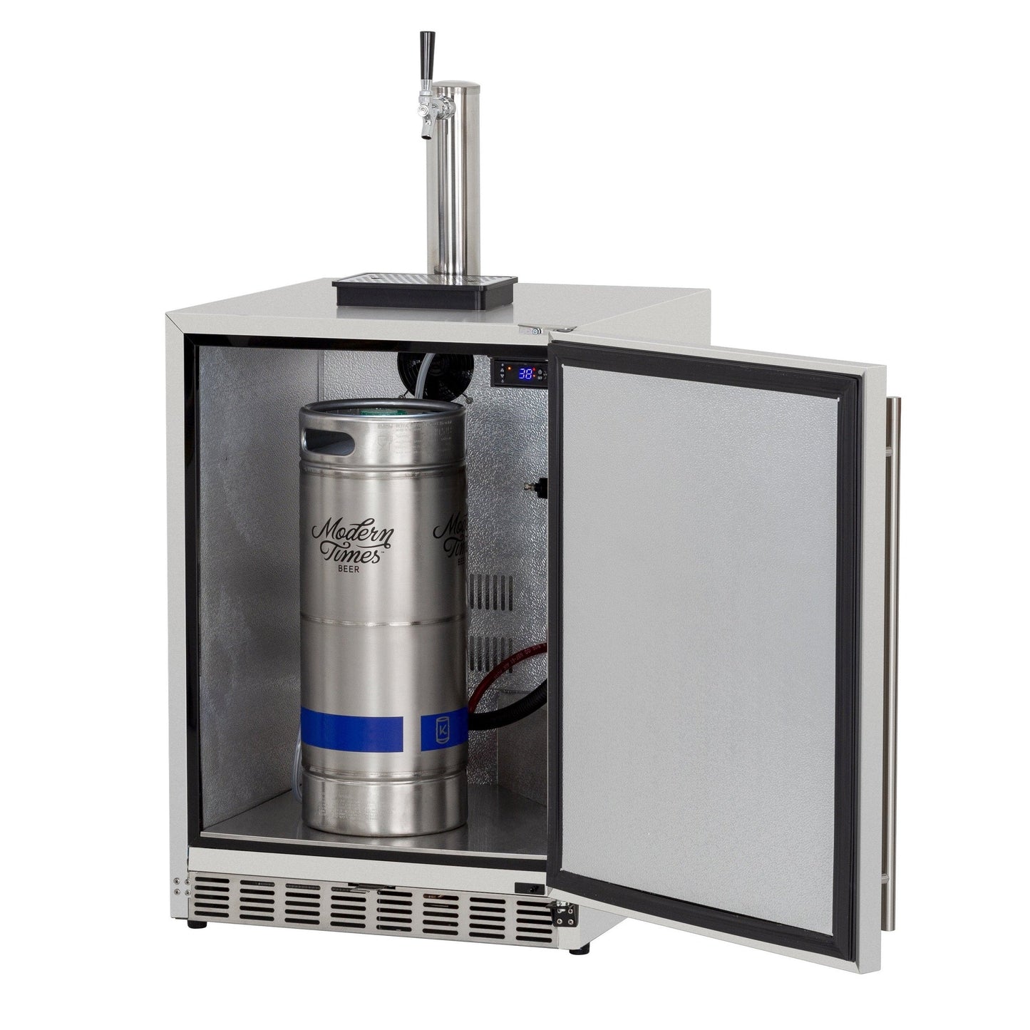 Summerset 15x15 inch Stainless Steel Drop In Sink and Hot and Cold Faucet SSNK-15D - BetterPatio.com