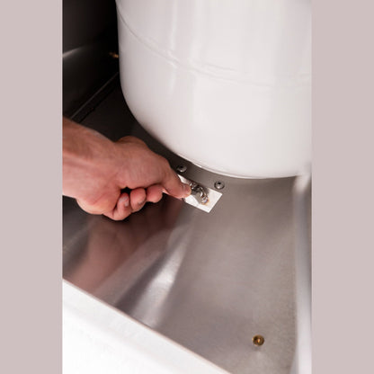 Summerset 15x15 inch Stainless Steel Drop In Sink and Hot and Cold Faucet SSNK-15D - BetterPatio.com