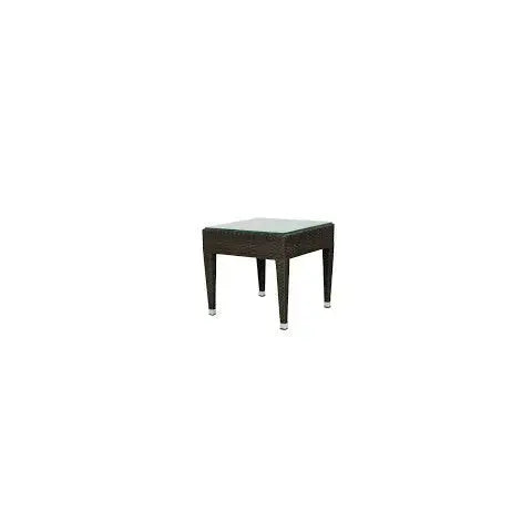 Source Furniture Zen End Table, Expresso Weave - BetterPatio.com