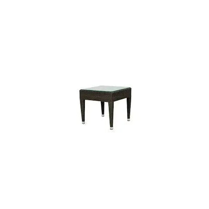 Source Furniture Zen End Table, Expresso Weave - BetterPatio.com