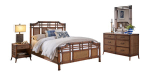 Palm Cove 6-Piece Complete Queen Bedroom Set | Hospitality Rattan Home