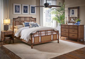 Palm Cove 6-Piece Complete Queen Bedroom Set | Hospitality Rattan Home