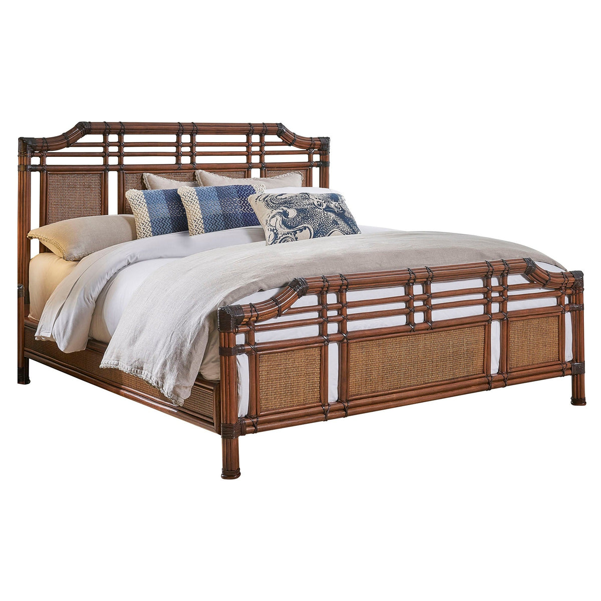 Palm Cove King Complete Bed 1102-5647-ATQ-KB - BetterPatio.com
