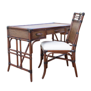 Palm Cove 2-Piece Desk w/Chair Set | Hospitality Rattan Home