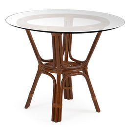 Palm Cove Round Dining Base w/Glass