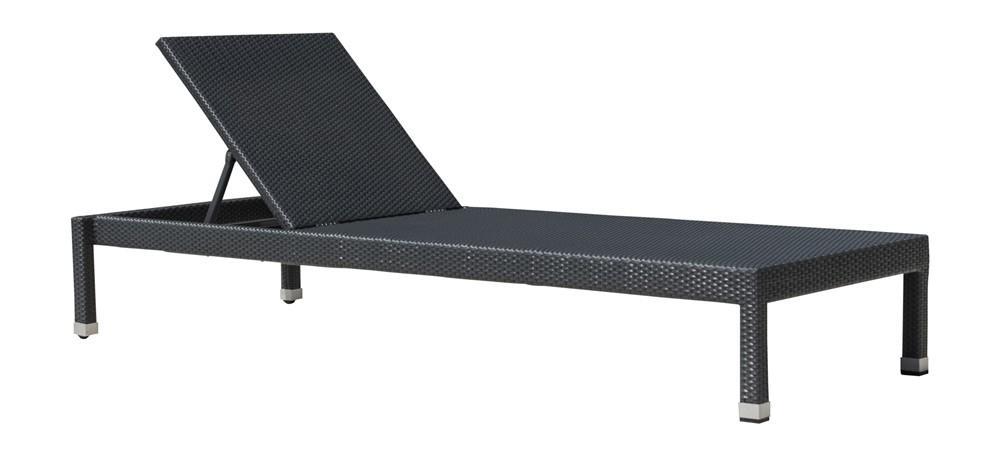 Panama Jack Onyx Chaise Lounge w/cushion PJO-1901-BLK-CL-CUSH - BetterPatio.com