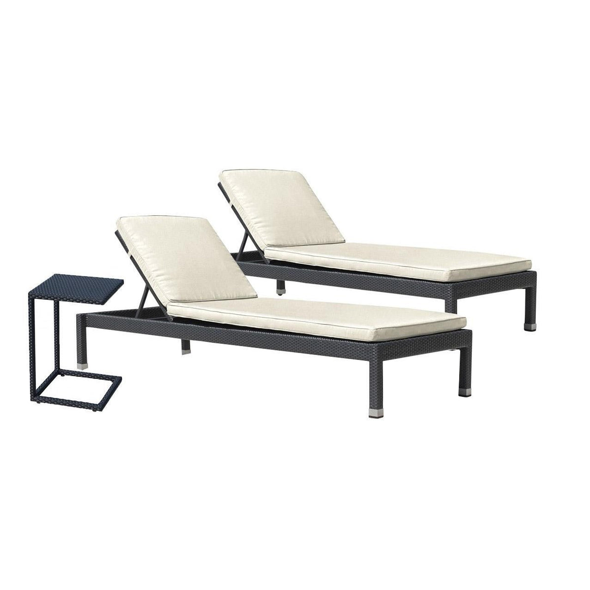Panama Jack Onyx C End Table PJO-1901-BLK-ET - BetterPatio.com