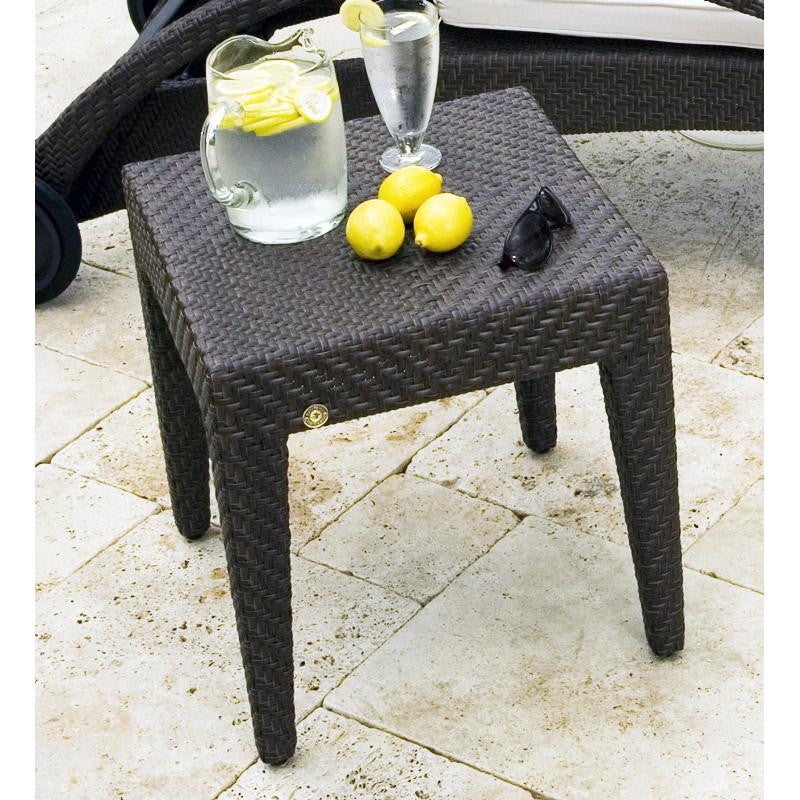 Hospitality Rattan Soho End Table 903-1323-JBP-ET - BetterPatio.com