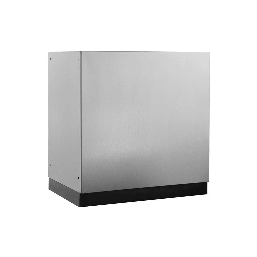 NewAge Outdoor Kitchen 2-Door Cabinet in Stainless Steel 65000 - BetterPatio.com