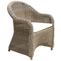 Douglas Nance Monaco Dining Armchair with White Seat Pad DN4555
