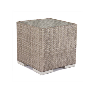 Paloma Side Table with Glass