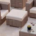 Paloma Ottoman with Sunbrella Cushion