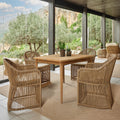 Skyline Design Calixto Square Teak Dining Table
