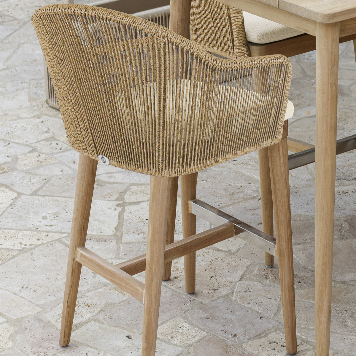 Skyline Design Calixto Dining Armchair with Sunbrella Cushion