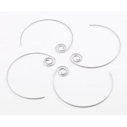 Bull Stainless Circle Kabob Skewers (Set of 4) 24119