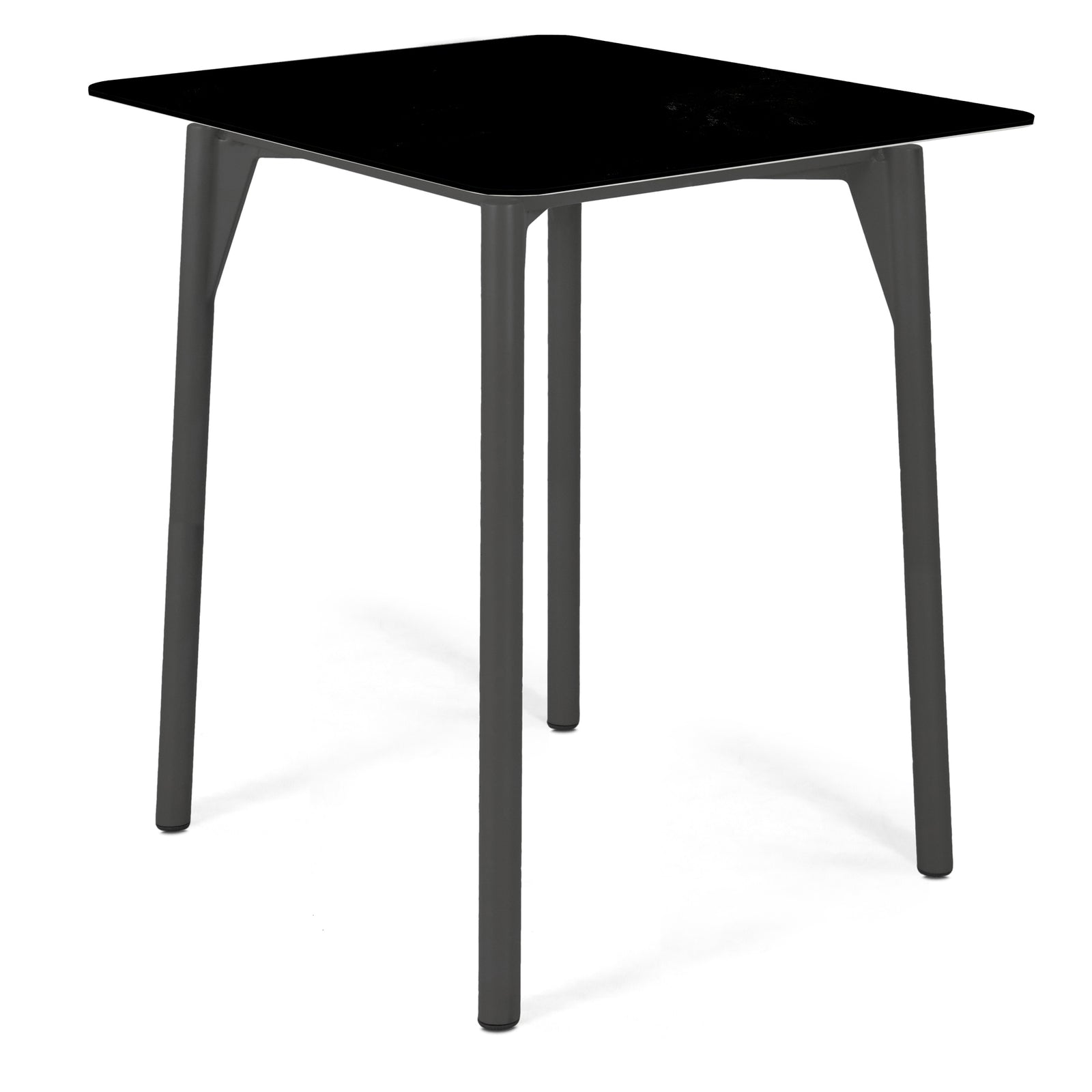 Skyline Design Boston Square Pub Table with Glass