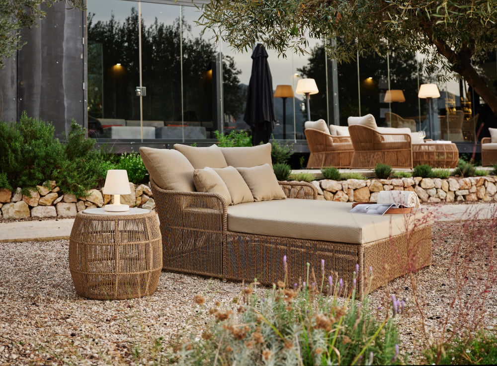 Skyline Design Calixto Dining Armchair with Sunbrella Cushion